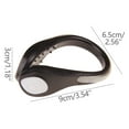 thumbnail image 1 of Leodye 1PCS LED Luminous Shoe Clips - Bright Flash Lights for Night Running/Cycling -3.54 × 2.56 × 1.18 inch, 1 of 3