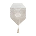 thumbnail image 1 of Leodye 1PCS Lace Tassel Table Runner Elegant Decorative Home Dining Room Sideboard Shoe Cabinet Cover Cloth -39.37x11.81in, 1 of 6
