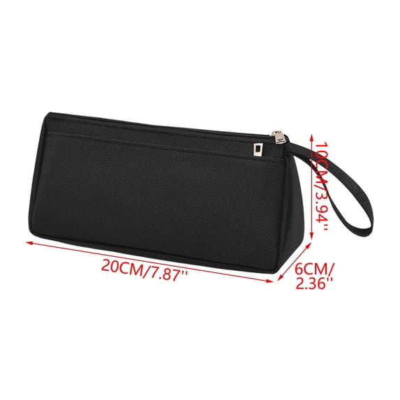 Leodye 1PCS Large Capacity Durable Pencil Case Multifunctional Stationery Storage Bag for office Travel Daily Supplies Storage -7.87*2.36*3.94IN