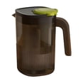 thumbnail image 1 of Leodye 1PCS Large-Capacity High-Temperature Plastic Beverage Pitcher, Summer Cold Water Jug, Refrigerator Fruit Tea Container for Home and Party -7.87x4.53x4.53in, 1 of 6