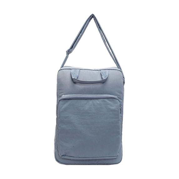 Leodye 1PCS Large Capacity Nylon Tablet Bag, Multi-pocket Storage Design, Student Commute Crossbody Shoulder Handbag for Daily Use -10.24 .35 x 3.15 inches