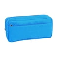 thumbnail image 1 of Leodye 1PCS Large Capacity Oxford Fabric Pencil Case Waterproof Wear Resistant Stationery Pouch for office Travel Daily Supplies Storage -8.66x3.94x1.97 in, 1 of 6