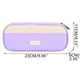 thumbnail image 1 of Leodye 1PCS Large Capacity Portable Pencil Box for office Travel Daily Supplies Storage -9.06*2.36*4.33IN, 1 of 9