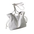 thumbnail image 1 of Leodye 1PCS Large Capacity Star Pattern Cloth Shoulder Bag, Casual Multipurpose Handbag for Daily Shopping and Travel -11.81x3.94x11.02in, 1 of 6