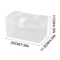 thumbnail image 1 of Leodye 1PCS Large Medication Safe Lock Box Food-grade Kitchen Refrigerator Food Storage Container -7.9*4.5*4.3IN, 1 of 3