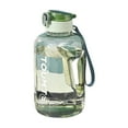 thumbnail image 1 of Leodye 1PCS Large-capacity Sports Water Bottle - 1 Gallon (Ton Ton Bucket), Heat-resistant with Handle, Straight Drinking -4.53x4.53x9.65in, 1 of 7