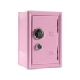 thumbnail image 1 of Leodye 1PCS Locker Safe with Key and Digit Lock Mini Password Cash Money Box for Boys and Girls -4.47*3.39*7.1IN, 1 of 7