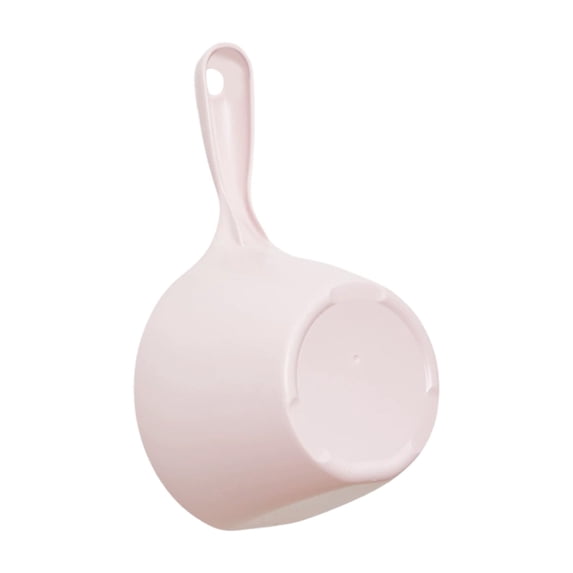 Leodye 1PCS Long-handle Thickened Plastic Bath Water Ladle Durable friendly Home Bathroom Bath Water Scoop -10.6x6.69x4.01in