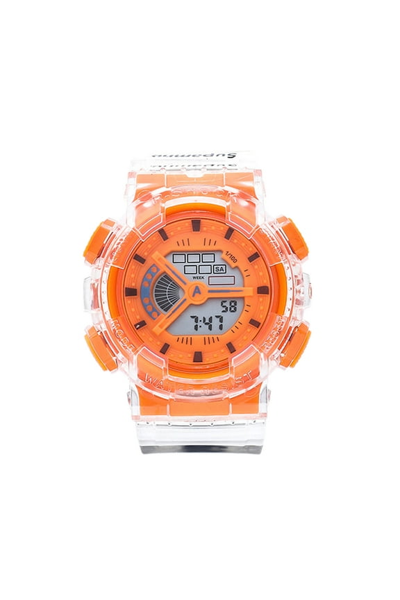 1PCS Luminous Waterproof Watch - Multifunctional Electronic Dial