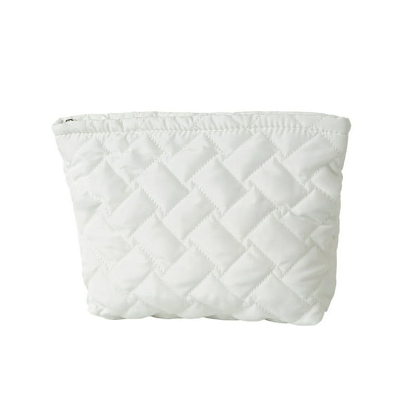 Leodye 1PCS Makeup Bag for Purse,Travel Cosmetic Bag Organizer for Women,Cute Make Up Pouch Waterproof Toiletry Bag with Zipper,Portable Makeup Case Skincare Bag -10.63x6.89x2.56 inches