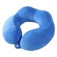 thumbnail image 1 of Leodye 1PCS Memory Foam U-Shaped Neck Pillow - Ergonomic Cervical Support, Comfortable for Airplane/Car/office Sleep -11.02 x 11.81 in, 1 of 6