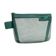 thumbnail image 1 of Leodye 1PCS Mini 3D Transparent Mesh Storage Bag Lightweight Portable Pouch for Cosmetics Jewelry Stationery Travel Supplies -4.92*3.74IN, 1 of 6