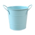 thumbnail image 1 of Leodye 1PCS Mini Iron Bucket Flower Pot with Double Ears Desktop Pen Holder Storage Box Cute Study Desk Decor for Home and office Use -5.9 * 4.5 * 4.3 in, 1 of 6
