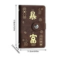 thumbnail image 1 of Leodye 1PCS Money Saving Binder, Money Saving Challenge, Money Saving Binder with Cash Envelopes, Envelope Savings Challenges Book for Home office School -7.09 × 4.33 in, 1 of 6