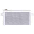 thumbnail image 1 of Leodye 1PCS Multi-color Nylon Mesh Pencil Case, Exquisite Transparent Design, Portable Zipper Storage Bag for Student Stationery -8.66×4.72in, 1 of 3