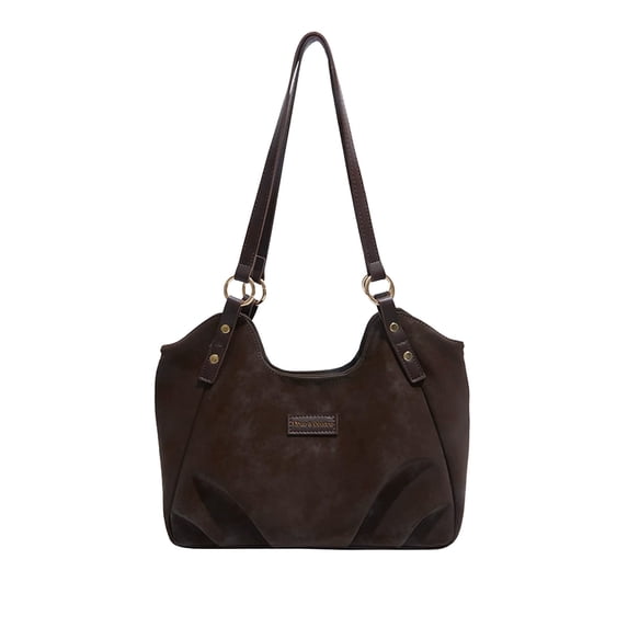 Leodye 1PCS Multi-pocket Women’s Tote Shoulder Bag Spacious Practical Daily Use Fashion Handbag with Adjustable Strap -12x7.68x3.54in