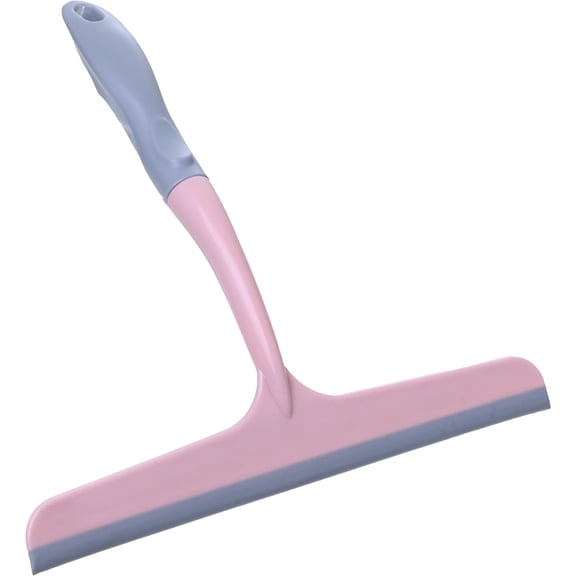 Leodye 1PCS Multifunctional Glass Scraper Durable Efficient Home Car Window Floor Tile Wall Cleaning Wiper -9.65x9.65x1.18in Pink Free Size