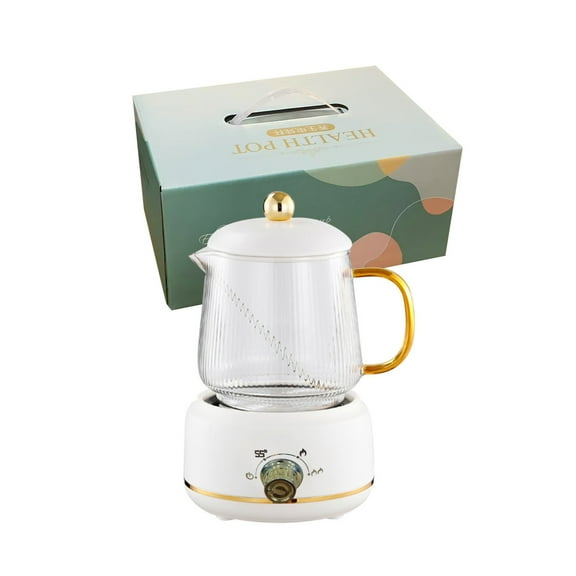 Leodye 1PCS Multifunctional Health Pot - Electric Kettle for Tea Soup & Herbal Infusions -4.7*6.9IN