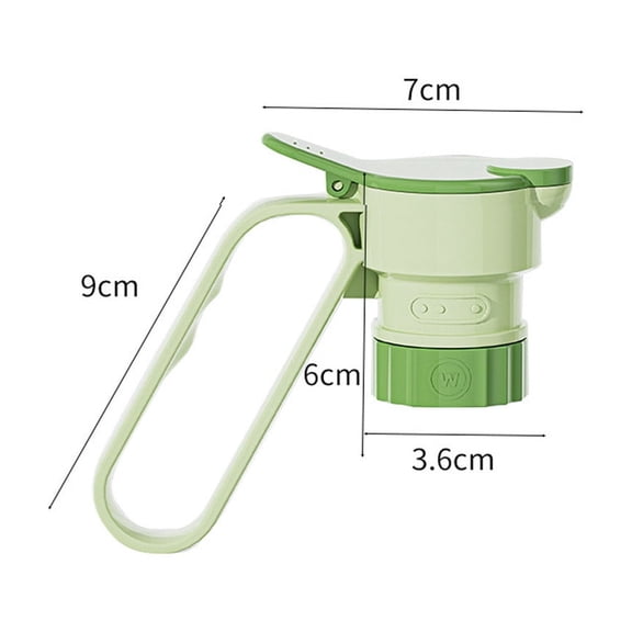 Leodye 1PCS Multifunctional Kitchen Bottle Spout Filter Dispenser Drink Pourer for Oil Vinegar and Beverage Bottles -2.76 IN