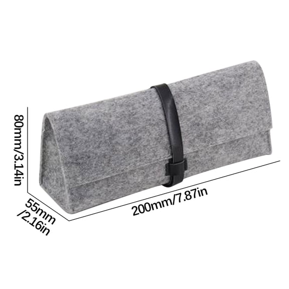 Leodye 1PCS Multifunctional Pencil Holder Pouch Stationery Pen Bag , Large Capacity Roller Blind Pencil Case Exquisite Personalized Pen Bag for Students -2.16*7.87*3.14IN