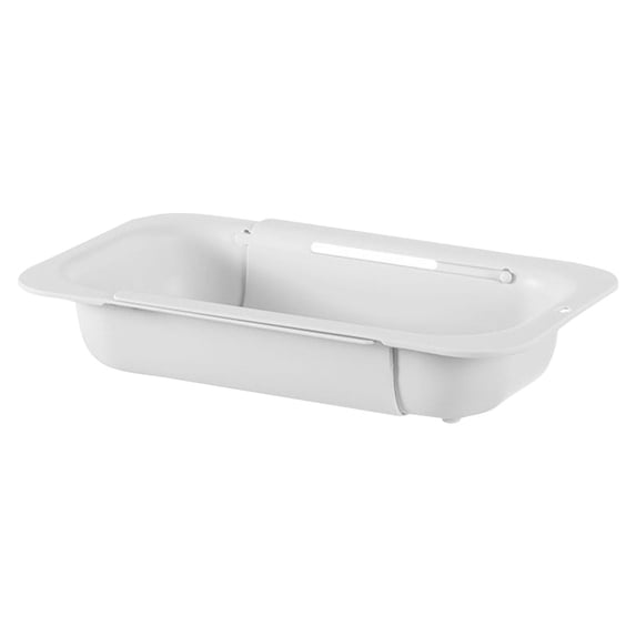 Leodye 1PCS Multifunctional Retractable Drain Basket Adjustable Over Sink Colander Strainer for Kitchen Fruit Vegetable -7.87*18.9*2.56IN