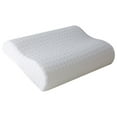thumbnail image 1 of Leodye 1PCS Natural Latex Pillow Extra Soft Standard Pillow with Breathable Cotton Cover for Side Back and Stomach Sleepers -19.7×11.8×3.1×2.3in, 1 of 9
