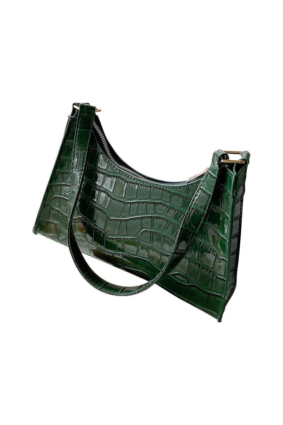 1PCS New Leather One Shoulder Crossbody Bag Large Capacity Multi Compartment Handbag for Women -9.4*2.4*6.7IN