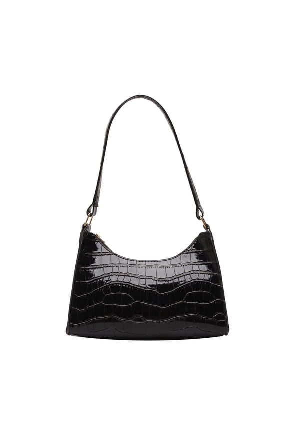 1PCS New Leather One Shoulder Crossbody Bag Large Capacity Multi Compartment Handbag for Women -9.4*2.4*6.7IN
