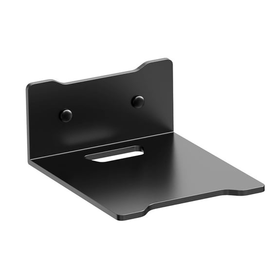 Leodye 1PCS No Drilling Wall Mounted Metal Bracket for Projector Camera Storage Rack Shelf for Living Room Kitchen -5.7x4.72x2.36in