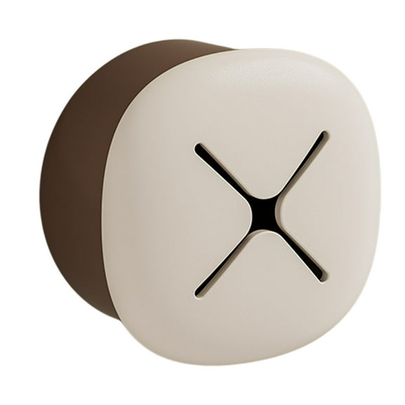 Leodye 1PCS No-drill Towel/Rag Storage Hooks - Easy-to-use Bathroom/Toilet Organizer for Cleaning Cloths -1.77*1.77*1.10in