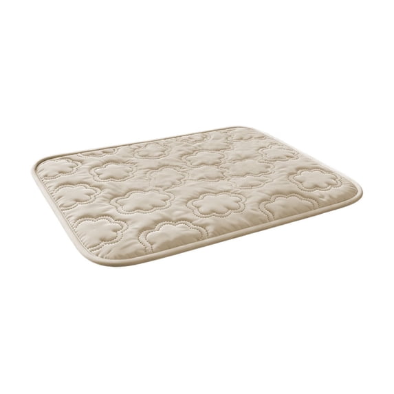 Leodye 1PCS Non-slip Bottom Washable Pet Cooling Mat Portable Summer Ice Pad for ss Crate Sofa Floor Heat Relief In High Temperature -27.56x21.65in