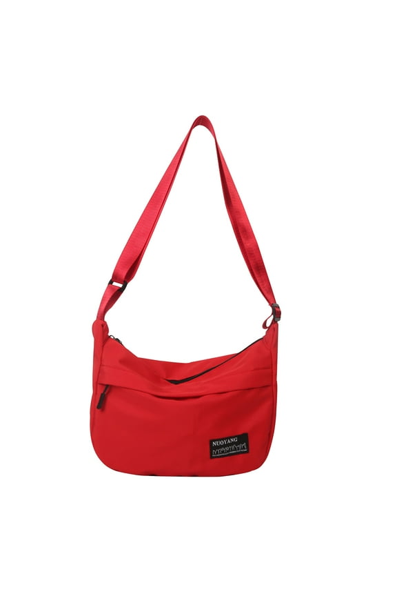 1PCS Nylon Shoulder Bag Large Capacity Underarm Handbag for Ladies -10.24x3.15x8.27in