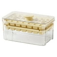 thumbnail image 1 of Leodye 1PCS One Button Push Ice Tray Mold with Lid Ice Cube Box Set Home Ice Maker Container -7.76 × 4.72 × 3.82 IN, 1 of 4
