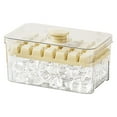 thumbnail image 1 of Leodye 1PCS One Button Push Ice Tray Mold with Lid Ice Cube Box Set Home Ice Maker Container -7.76 × 4.72 × 3.82 IN, 1 of 4