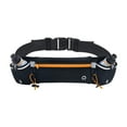 thumbnail image 1 of Leodye 1PCS Outdoor Sports Waist Pack with 2 Water Bottles, Multifunctional Fitness Bag, for Marathon Running and Hiking -15.75x4.13x1.57in, 1 of 6
