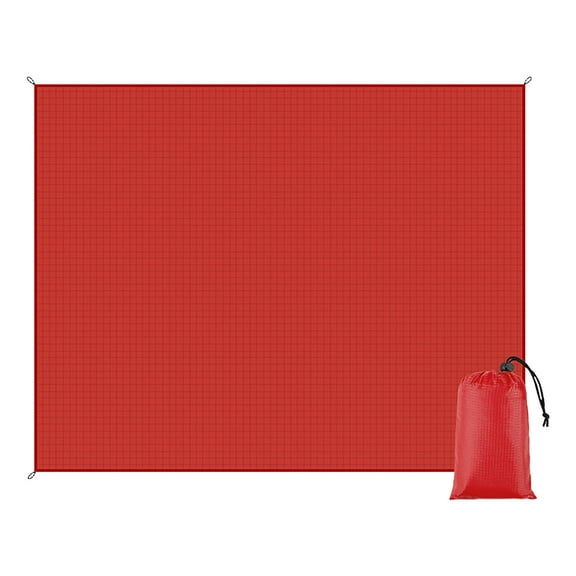 Leodye 1PCS Outdoor Travel Parent-Child Camping Carpet - Large Mat for Family Camping, Comfortable -78.74×55.12IN