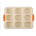 thumbnail image 1 of Leodye 1PCS Oval Non-stick Baking Pan - DIY Small Bread Bakeware -9.2*13.1IN, 1 of 1