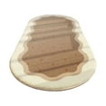 thumbnail image 1 of Leodye 1PCS Oval Shaggy Bedroom Rug Soft/Non-Slip Home Living Room Runner Small Decor Carpet -16x48in, 1 of 7