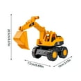 thumbnail image 1 of Leodye 1PCS Oversized Excavator Toy , Large Construction Vehicle Model, Outdoor Indoor Play Truck for Boys, 1 of 3