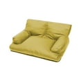 thumbnail image 1 of Leodye 1PCS Pet Sofa Bed Tech Cloth Pet Rest Soft Comfortable All Season Kennel Sofa for Small Mediums s -19.7x15.7x7.9 in, 1 of 6