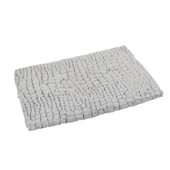 Leodye 1PCS Pet Winter Warm Constant Temperature Sleeping Pad Snowflake Fleece Self Heating Pad fors and s -19.69x15.75in