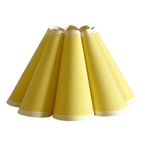Leodye 1PCS Petal Shape Lamp Shade, Detachable Shading Cover Accessory, Soft Light Modification, for Home Decor Table Lamp Matching -9.84×5.51×3.35in