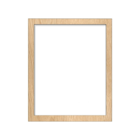 Leodye 1PCS Picture Frame - Holds 6x8 with Mat or 9x7 without, Wall-mounted Photo Display -16x32in