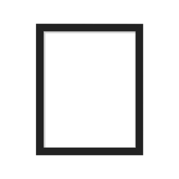 Leodye 1PCS Picture Frame - Holds 6x8 with Mat or 9x7 without, Wall-mounted Photo Display -16x32in