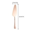 thumbnail image 1 of Leodye 1PCS Pie Server Spatula and Cake Cutter Slicer, Stainless Steel Set with Serrated Edges- Kitchen Essentials for Cutting & Serving Desserts-8.7IN, 1 of 9