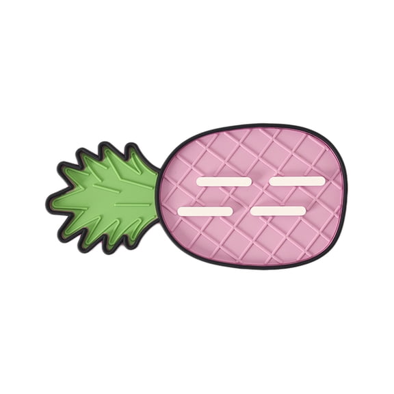 Leodye 1PCS Pineapple Shaped Kitchen Organizer Pot Lid/Cutting Board Rack Insulation/Cup/Dining Pad Multi-Functional Kitchen Mat -8.27 * 3.94 * 0.39 in