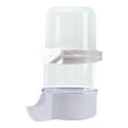 thumbnail image 1 of Leodye 1PCS Plastic Bird Water Feeder and Drinker Set Automatic Water Dispenser for Parrots and Small Bird Cage -4.3×5.8×2.5in, 1 of 7