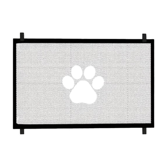 Leodye 1PCS Portable Foldable Pet Fence - Household Punch-Free Protection Barrier Gate-43*70IN