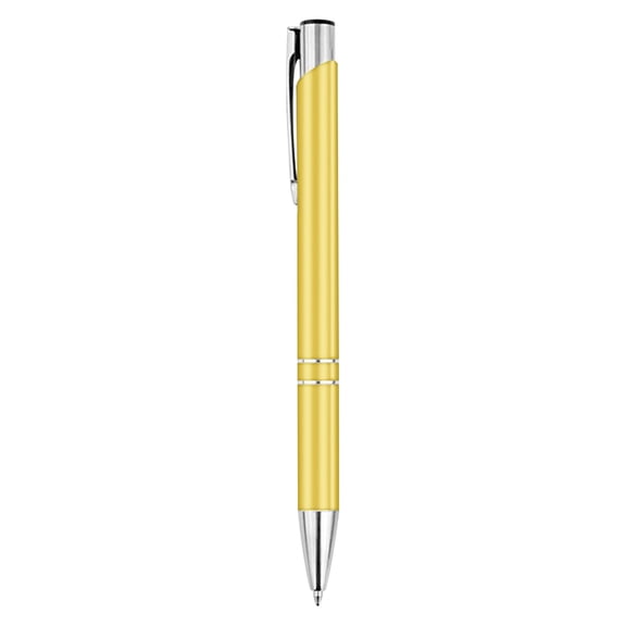 Leodye 1PCS Portable Metal Telescopic Ballpoint Pen - 2ml Ink, for office Writing, Teachers, Ladies & Gentlemen