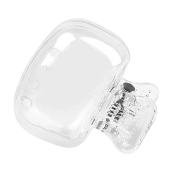 Leodye 1PCS Portable Plastic Toothbrush Cover, Dustproof Protective Design, Hygienic Brush Head Case for Travel Camping School Daily Use -1.77 × 1.77 in